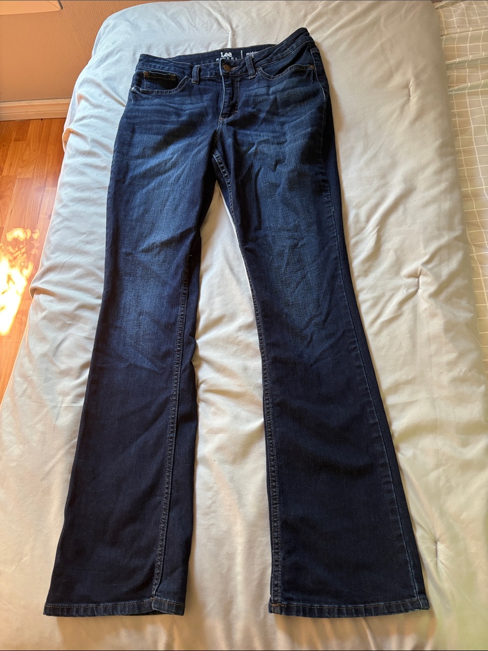 Riders by Lee Dark Blue Flare Jeans